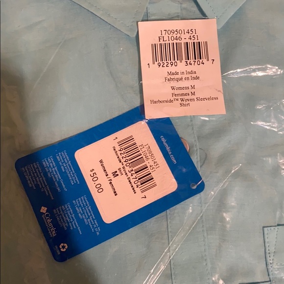 Columbia Harborside Woven Sleeveless Shirt - Picture 3 of 4